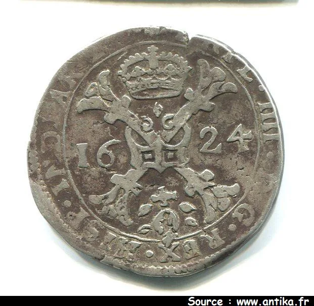 Cté de Bourgogne Philippe IV d'Espagne 1621-1655