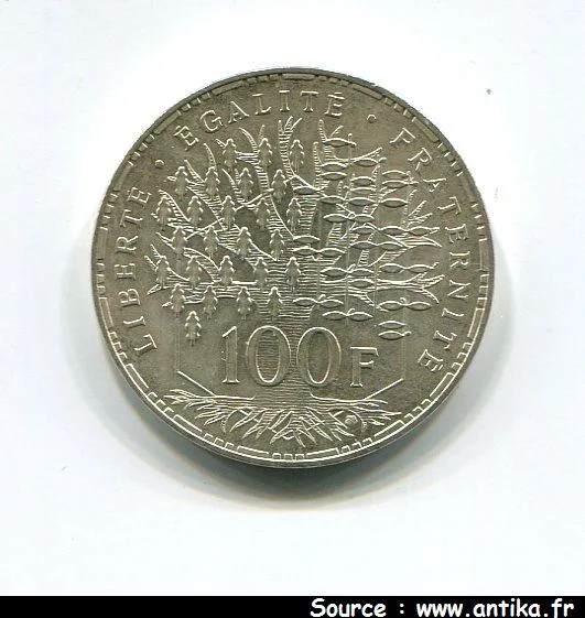 100 FRANCS PANTHEON