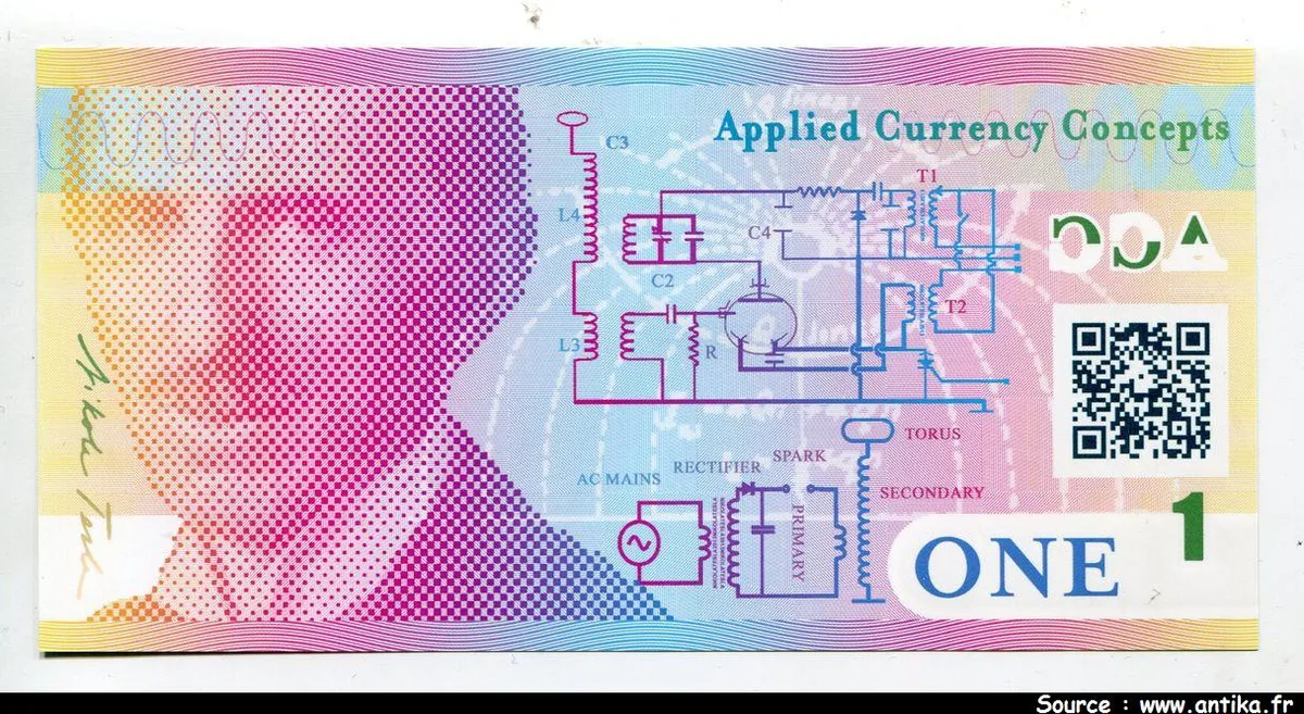 APPLIED CURRENCY CONCEPT 1 Volt Nicolas Tesla