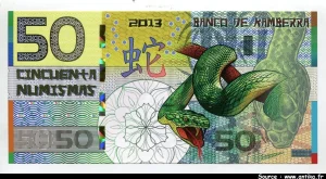 ROYAUME DE KAMBERRA 50 Numis Serpent * *
