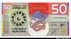 ROYAUME DE KAMBERRA 50 Numis Dragons * * *