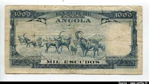 1000 Escudos Americo Tomas & barrage