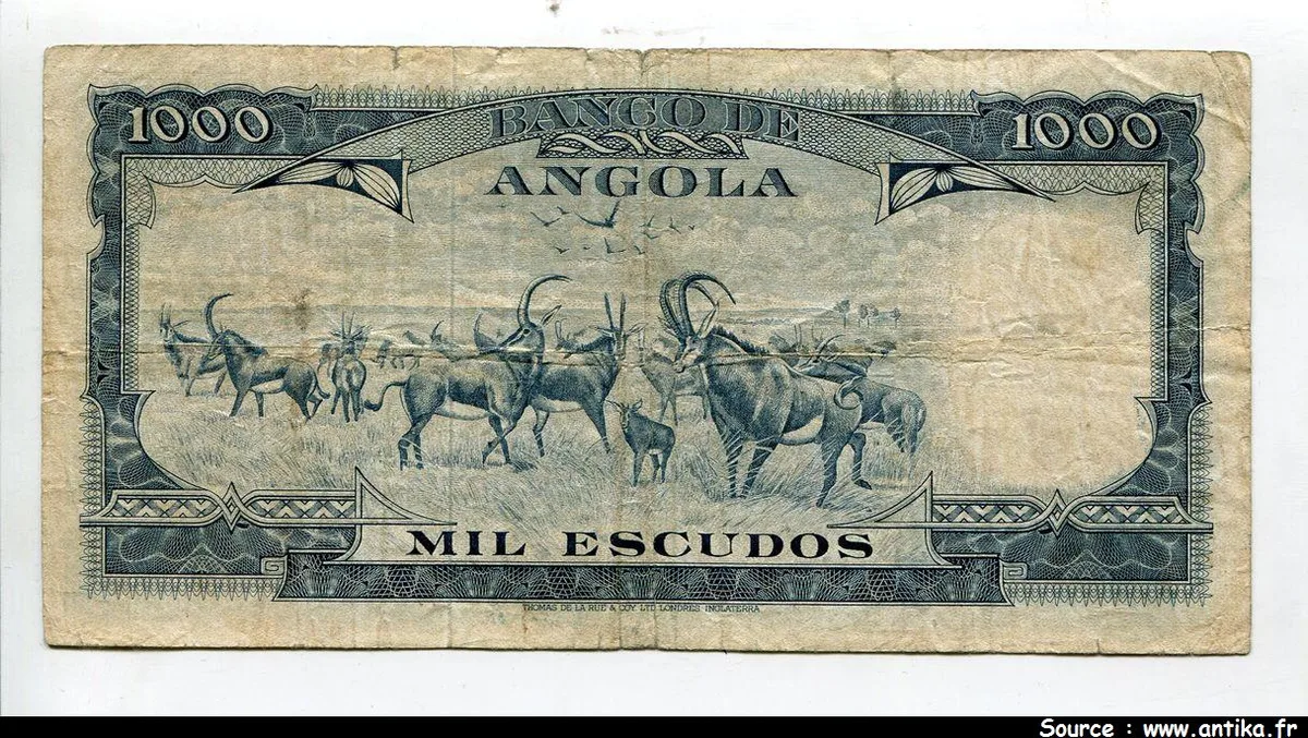 1000 Escudos Americo Tomas & barrage