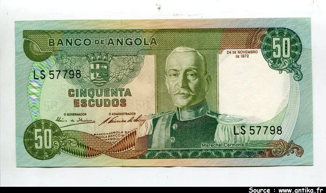 50 Escudos Maréchal Carmona -* * * * * * * * * * * *