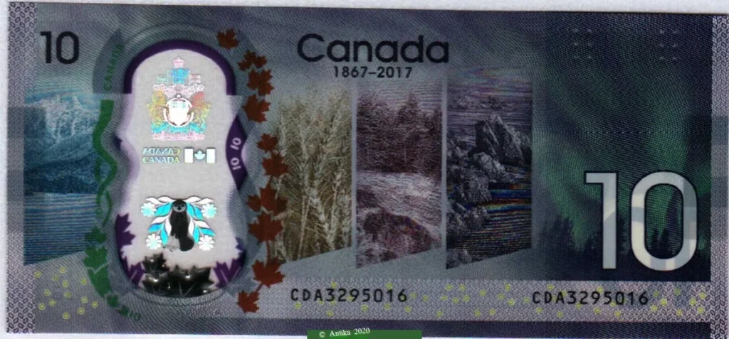 10 Dollars Commémoratif " 150 ans du Canada " * * * * * * * * * * * NEW