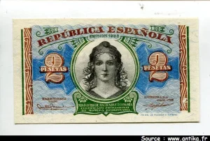 2 Pesetas Pont Romain * * * PROMO