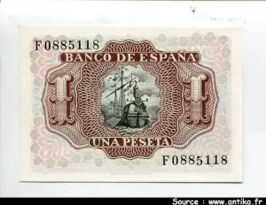 1 Peseta Marques de Santa Cruz