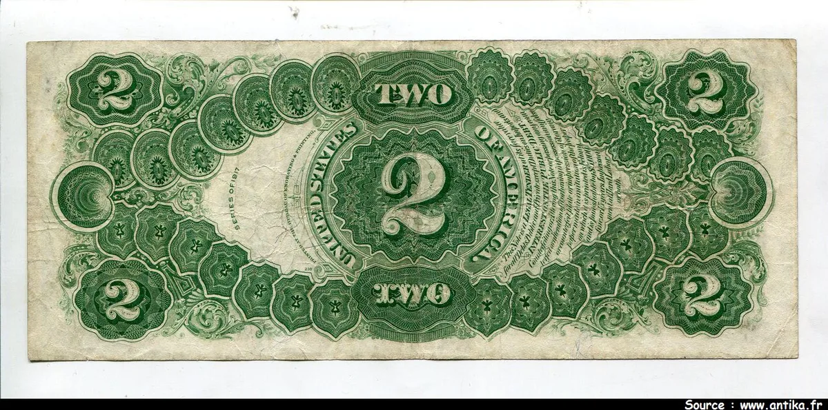 2 Dollars Thomas Jefferson