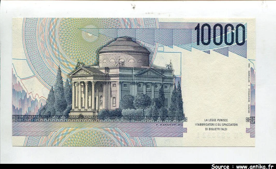 10 000 Lire A.Volta
