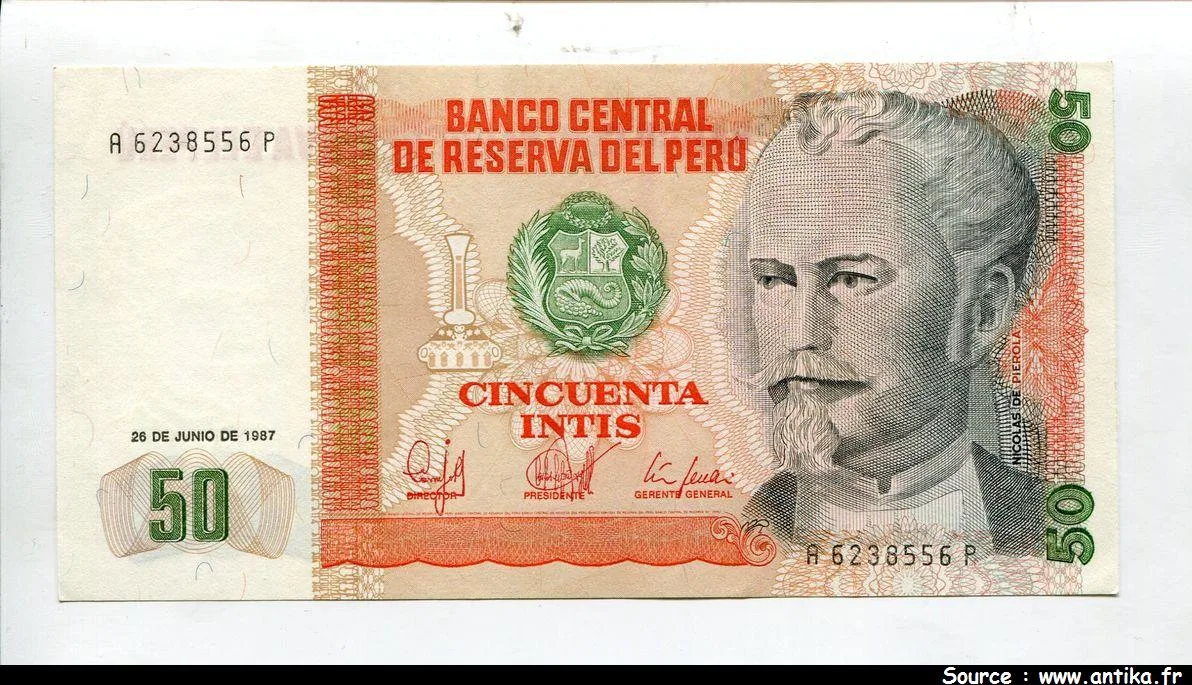 50 Intis Nicolas de Pierola * * * *