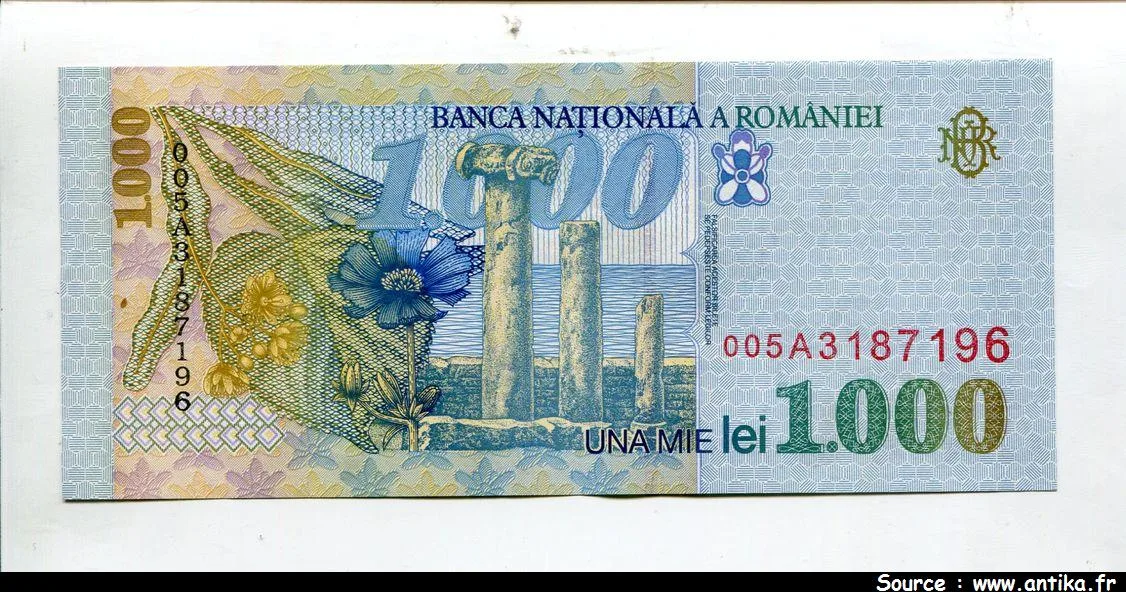1000 Lei Mihai Eminescu