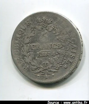 5 FRANCS UNION & FORCE