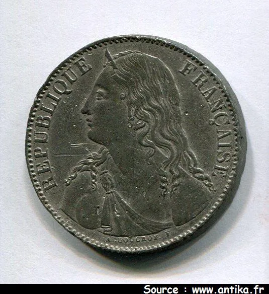 5 FRANCS CONCOURS de BOUCHON