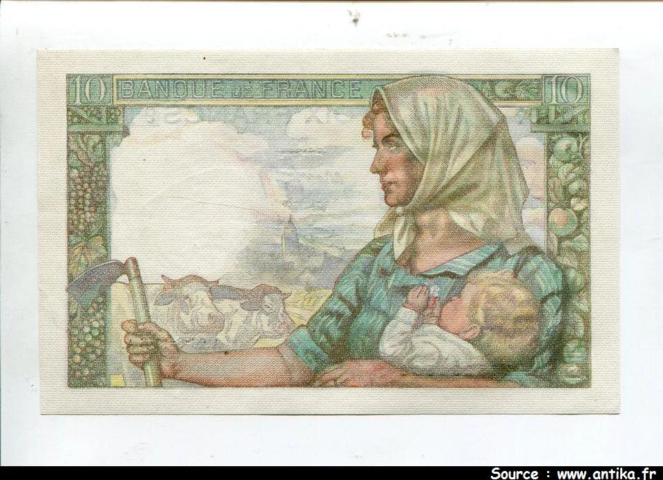 10 FRANCS MINEUR - type 1941