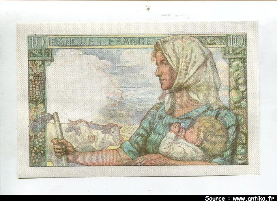 10 FRANCS MINEUR - type 1941