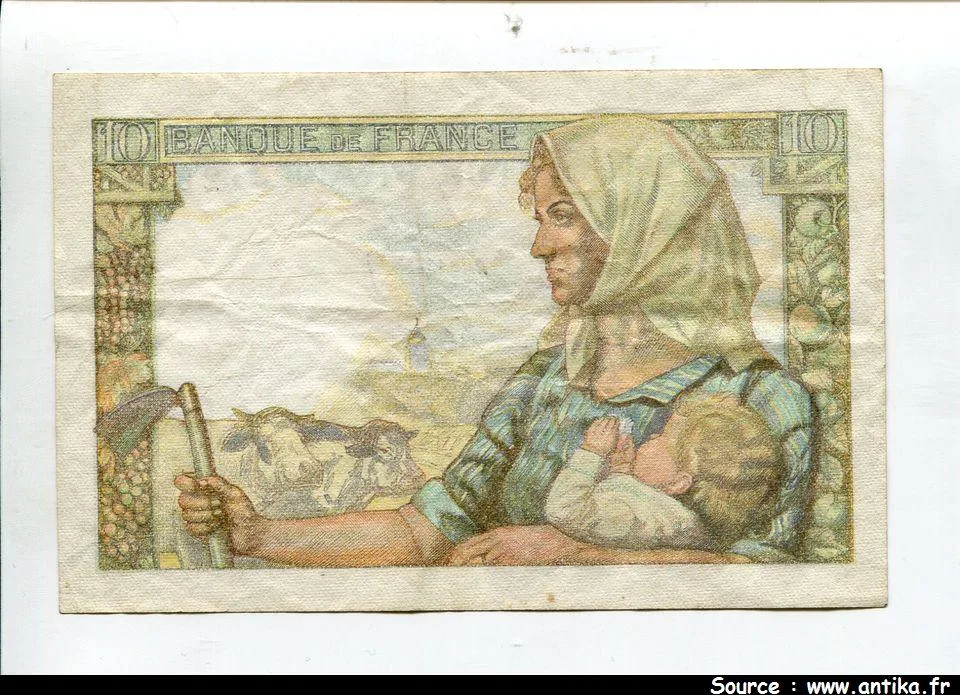 10 FRANCS MINEUR - type 1941
