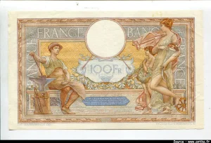 100 FRANCS LOM - Type 1906 "Grands Cartouches"