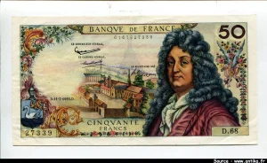 50 FRANCS RACINE - Type 1962