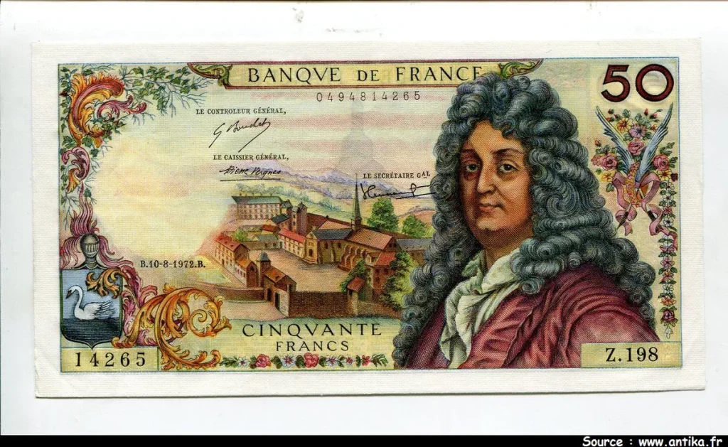 50 FRANCS RACINE - Type 1962