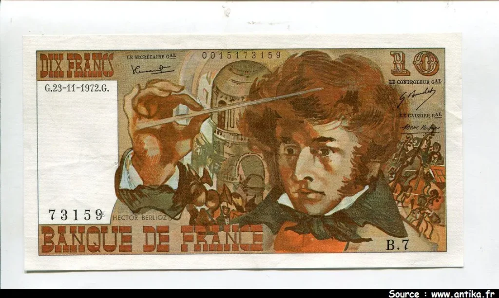 10 FRANCS BERLIOZ - Type 1972