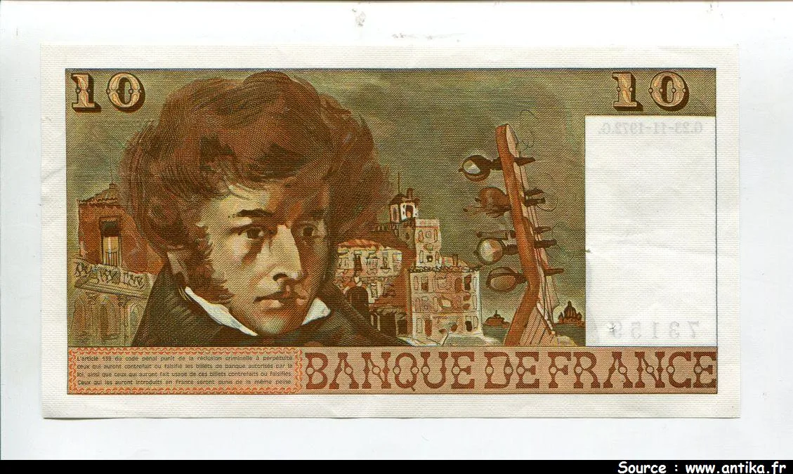 10 FRANCS BERLIOZ - Type 1972
