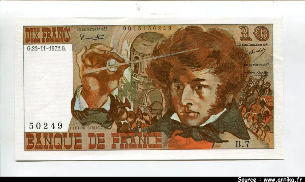 10 FRANCS BERLIOZ - Type 1972