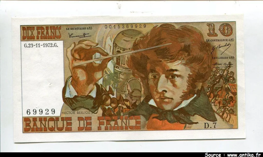 10 FRANCS BERLIOZ - Type 1972