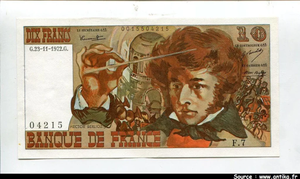 10 FRANCS BERLIOZ - Type 1972