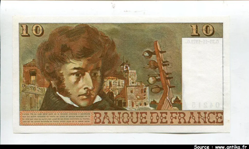 10 FRANCS BERLIOZ - Type 1972