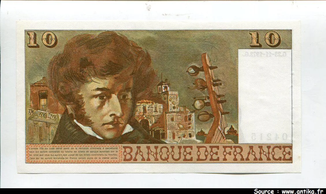 10 FRANCS BERLIOZ - Type 1972
