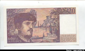 20 FRANCS DEBUSSY - Type 1980