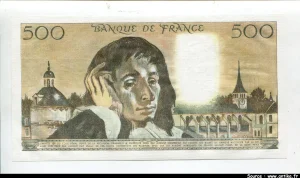 500 FRANCS PASCAL - Type 1968