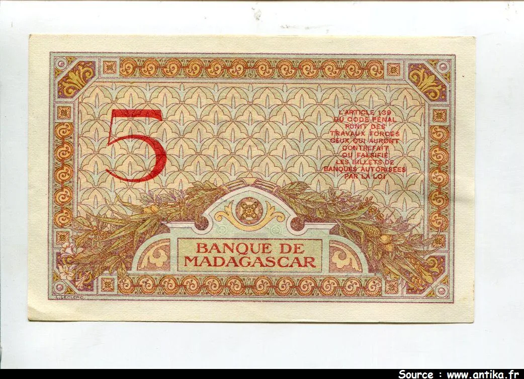 5 FRANCS Déesse JUNON