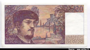20 FRANCS DEBUSSY - Type 1980