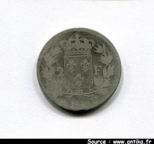 2 FRANCS Buste nu