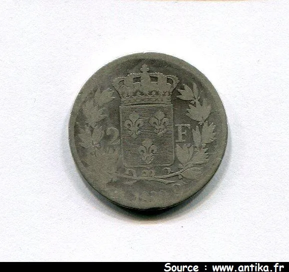 2 FRANCS Buste nu