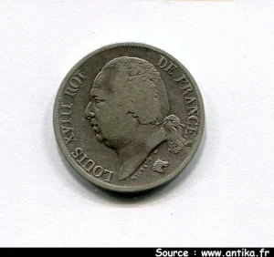 2 FRANCS Buste nu