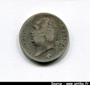 2 FRANCS Buste nu