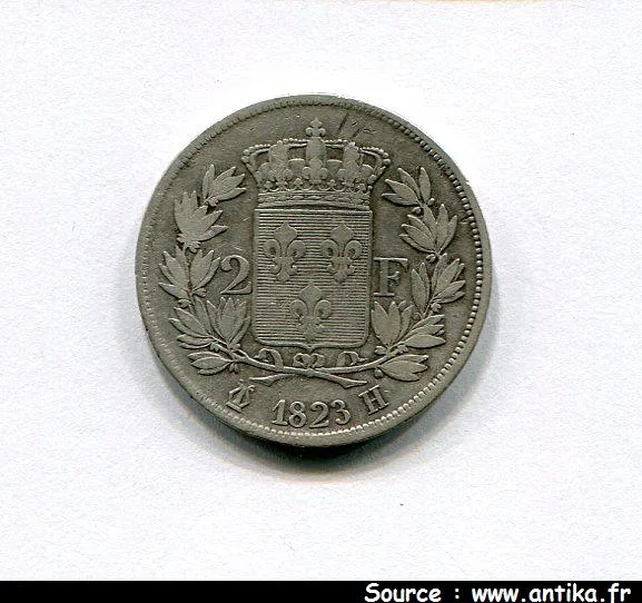 2 FRANCS Buste nu