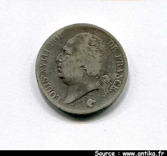 2 FRANCS Buste nu