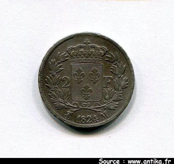 2 FRANCS Buste nu