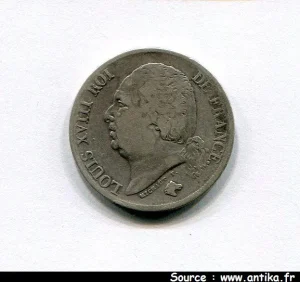 2 FRANCS Buste nu