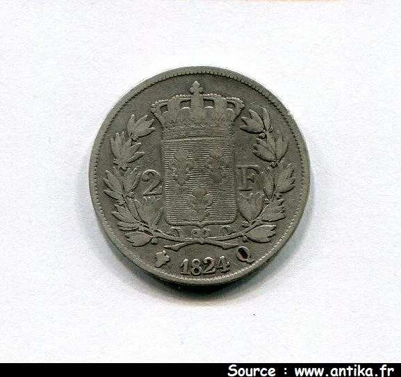 2 FRANCS Buste nu
