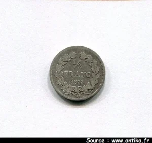 1/2 FRANC T.L