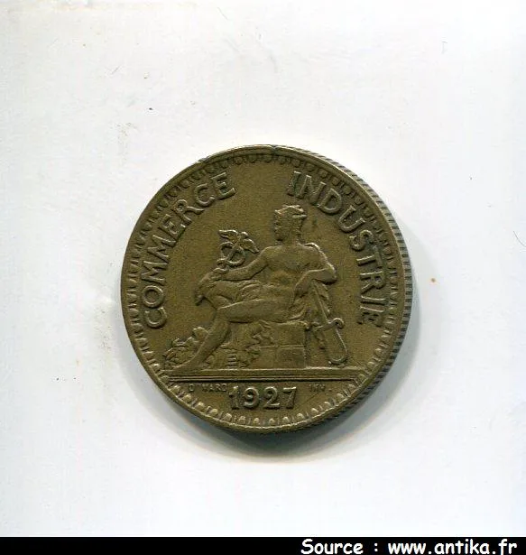2 FRANCS CHAMBRE DE COMMERCE