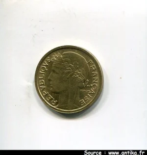 1 FRANC MORLON Bronze-Alu