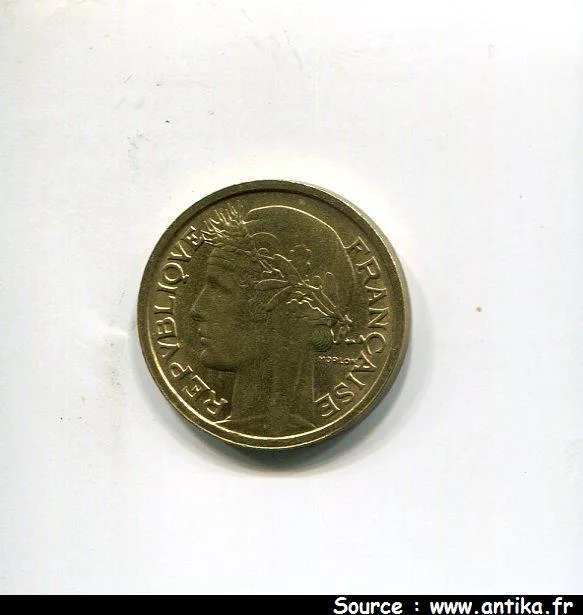 1 FRANC MORLON Bronze-Alu
