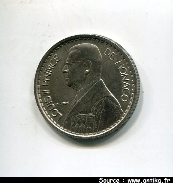 20 FRANCS LOUIS II 1922-1949
