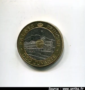 20 FRANCS PALAIS PRINCIER