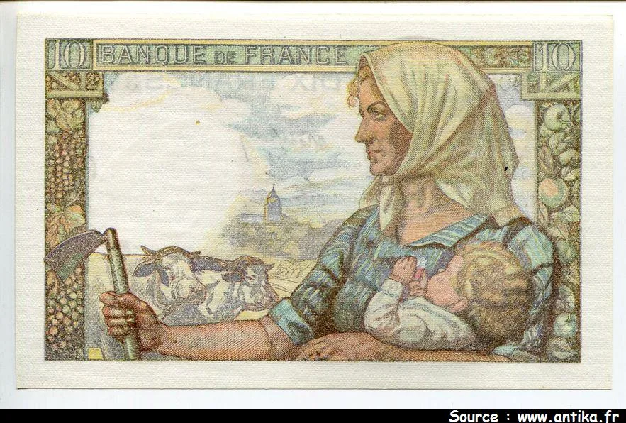 10 FRANCS MINEUR - type 1941